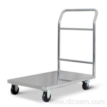 4 Wheels Foldable Hand Trolleys for Warehouse